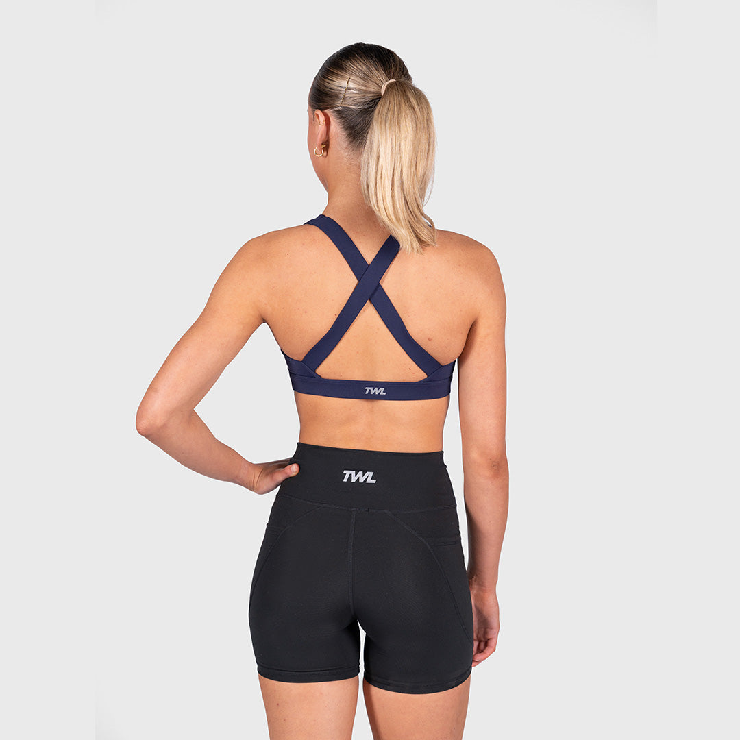 TWL - WOMEN'S REFINE PURSUIT BRA - NAVY
