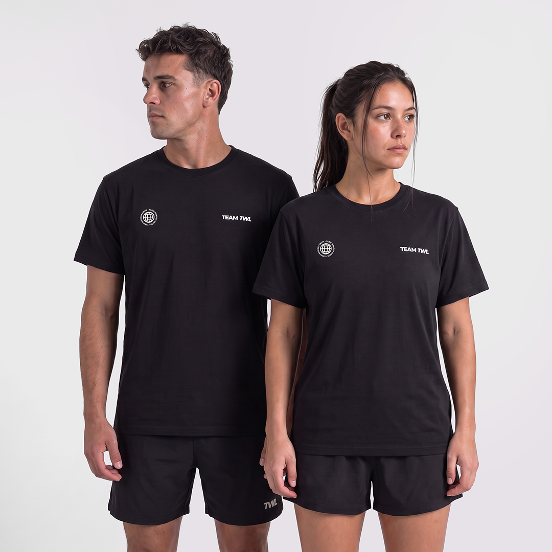 TWL - OVERSIZED T-SHIRT - TEAM TWL HALOFLEX - BLACK