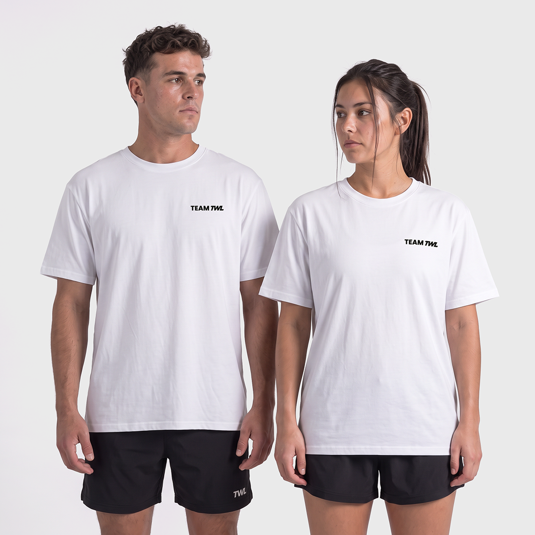 TWL - OVERSIZED T-SHIRT - TEAM TWL HALOFLEX - WHITE