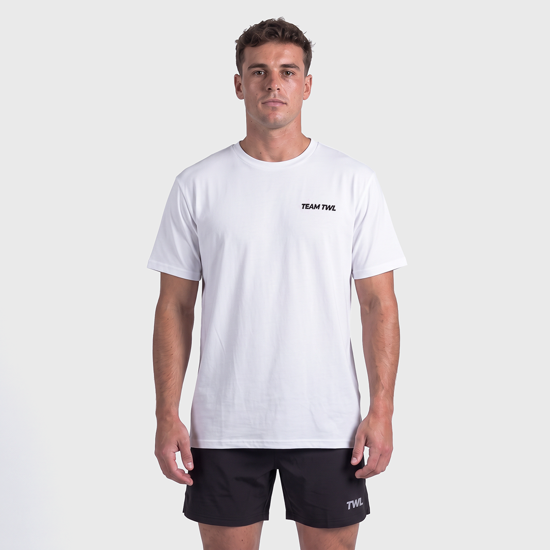 TWL - OVERSIZED T-SHIRT - TEAM TWL HALOFLEX - WHITE