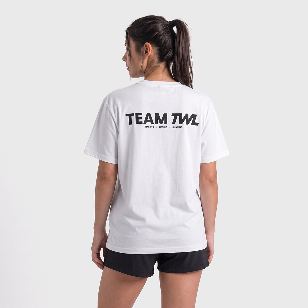 TWL - OVERSIZED T-SHIRT - TEAM TWL HALOFLEX - WHITE