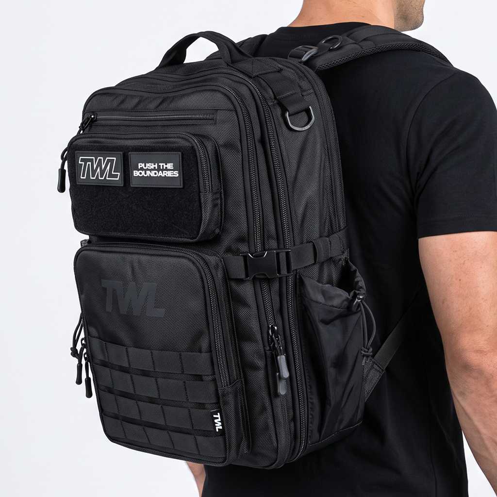 TWL - VANQUISH BACKPACK 2.0 - 25 Litres - BLACK