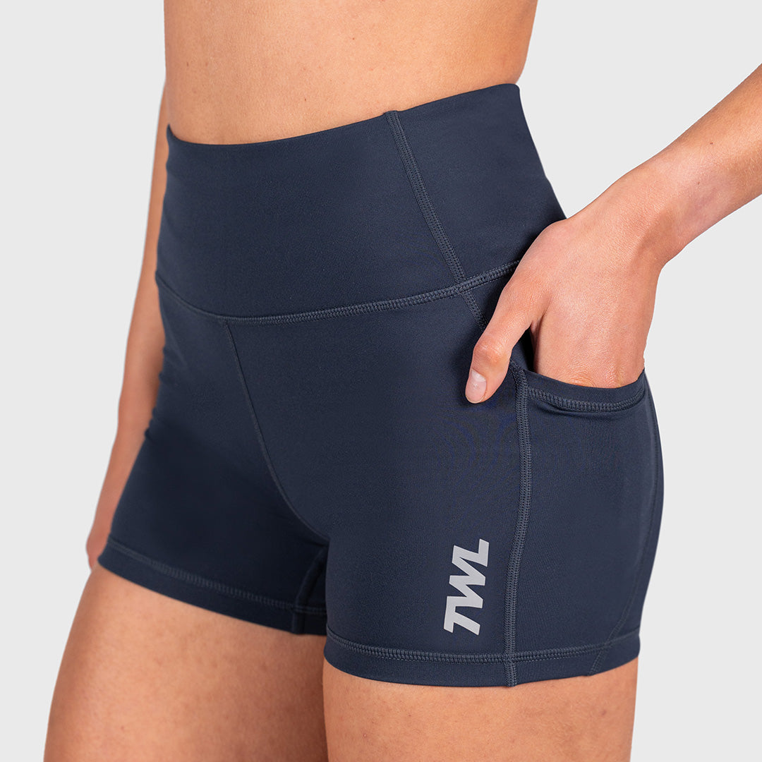 TWL - WOMEN'S ENERGY SHORTS - 4" - MIDNIGHT NAVY