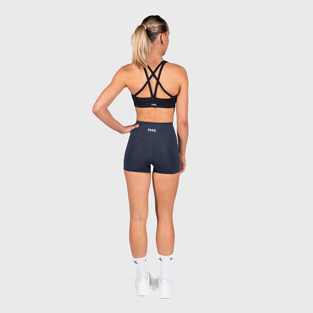TWL - WOMEN'S ENERGY SHORTS - 4" - MIDNIGHT NAVY