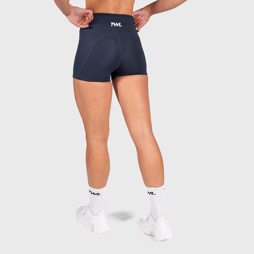 TWL - WOMEN'S ENERGY SHORTS - 4" - MIDNIGHT NAVY