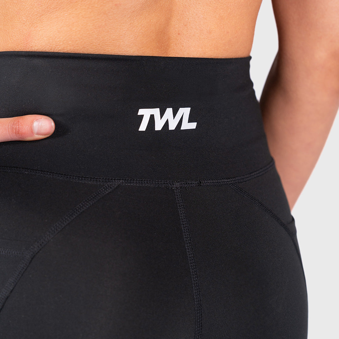 TWL - WOMEN'S ENERGY SHORTS - 6" - BLACK