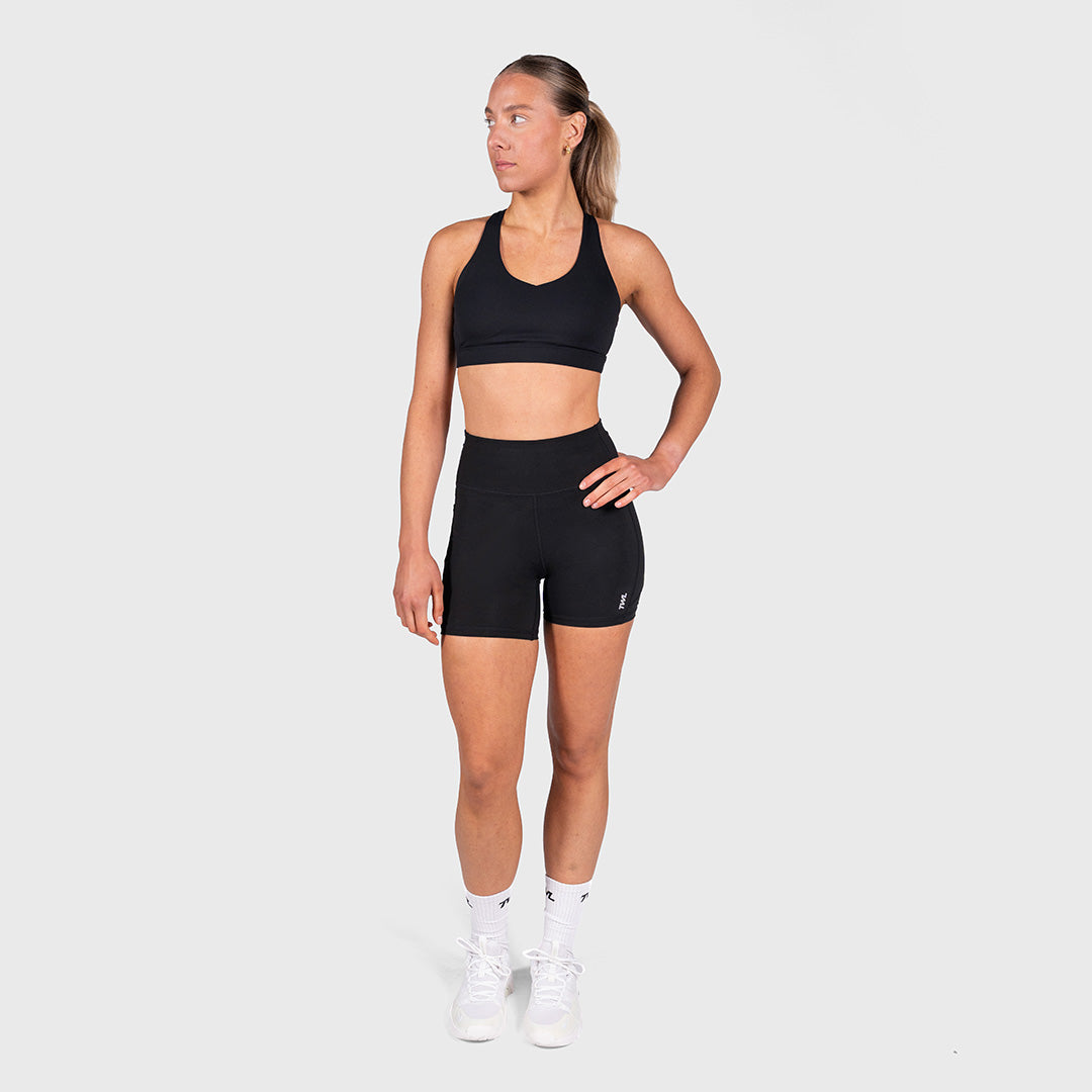 TWL - WOMEN'S ENERGY SHORTS - 6" - BLACK