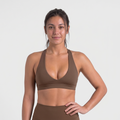 TWL - WOMEN'S REFINE PURSUIT BRA - COCOA POWDER