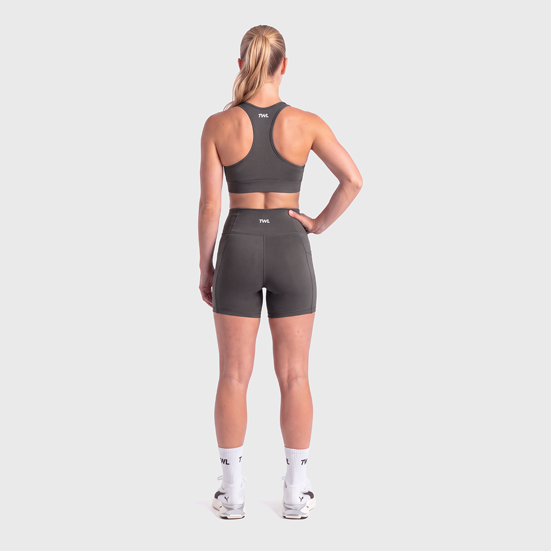 TWL - WOMEN'S REFINE SHORTS - 6" - TRUE CHARCOAL