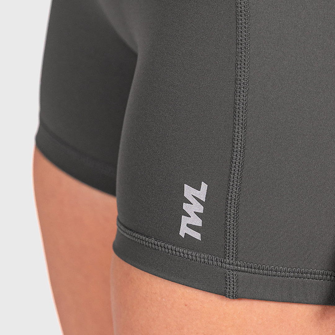 TWL - WOMEN'S REFINE SHORTS - 6" - TRUE CHARCOAL