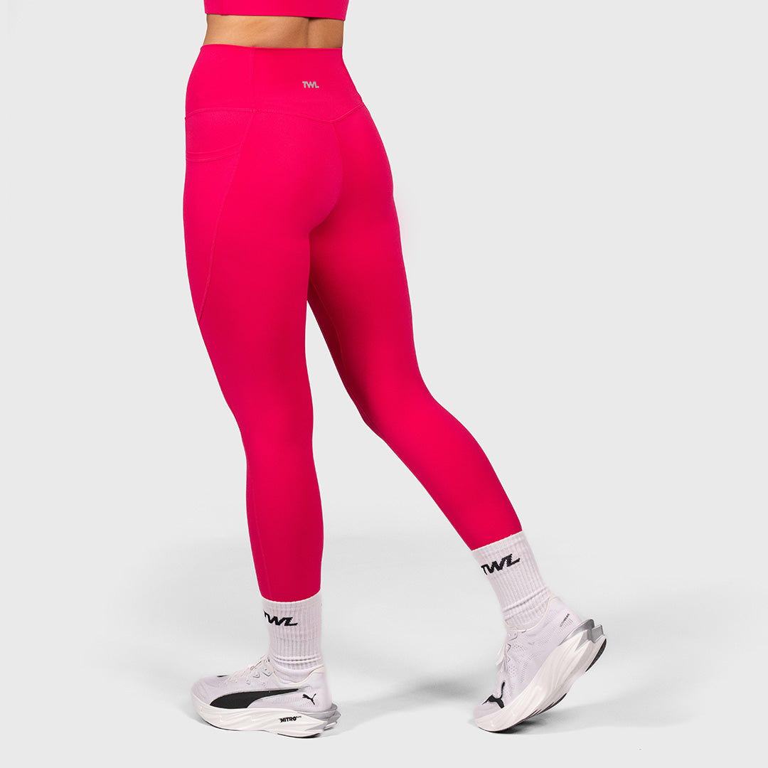 TWL - WOMEN'S REFINE TIGHTS - 7/8 - PINK CRUSH