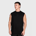 TWL - LIFESTYLE OVERSIZED MUSCLE TANK - EMBLEM - BLACKOUT