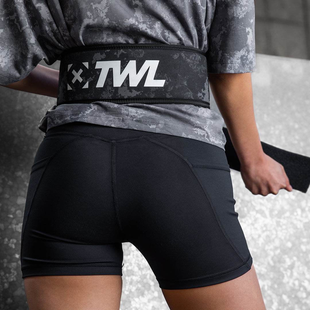TWL - EVERYDAY 4" VELCRO LIFTING BELT 4.0 - BLACK ONYX