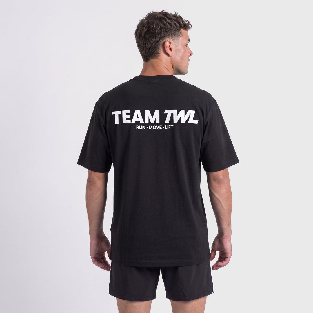 TWL - LIFESTYLE OVERSIZED T-SHIRT - TEAM TWL - BLACK