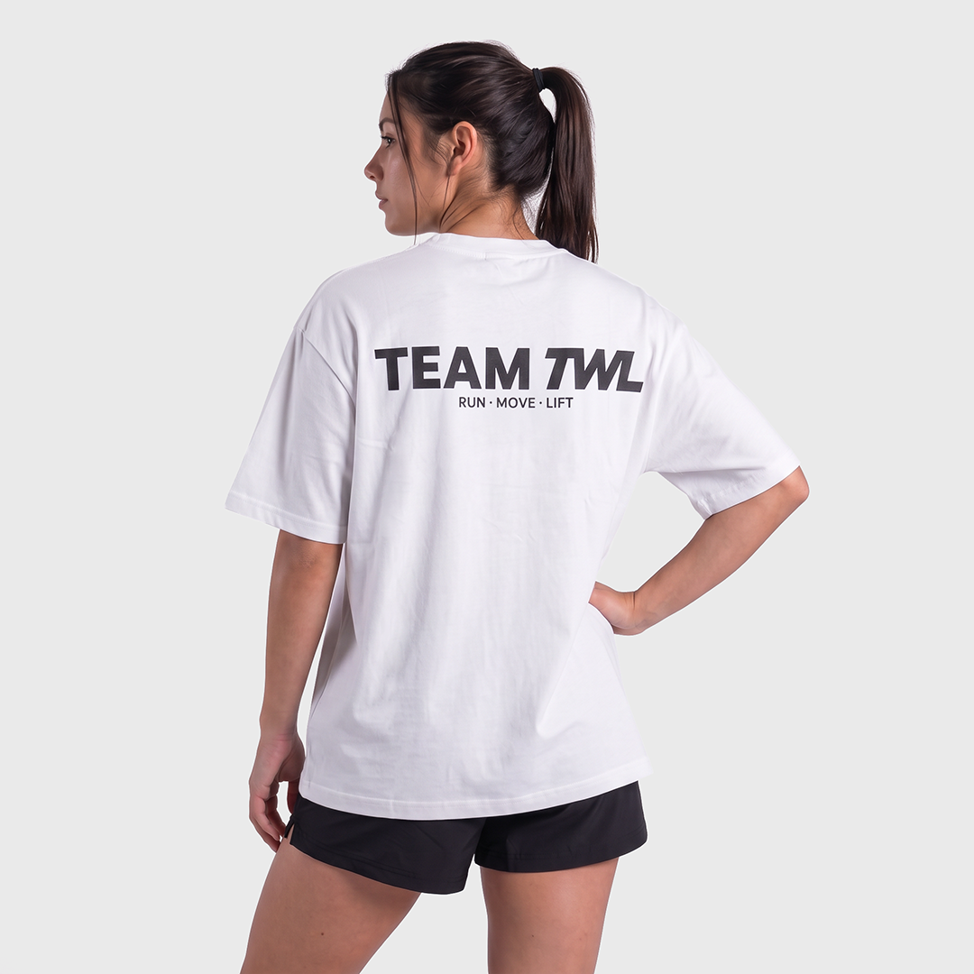 TWL - LIFESTYLE OVERSIZED T-SHIRT - TEAM TWL - WHITE