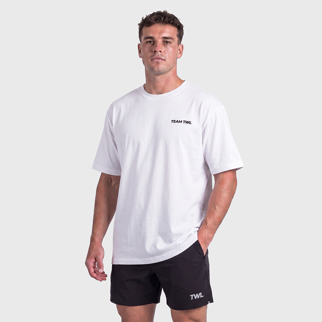 TWL - LIFESTYLE OVERSIZED T-SHIRT - TEAM TWL - WHITE