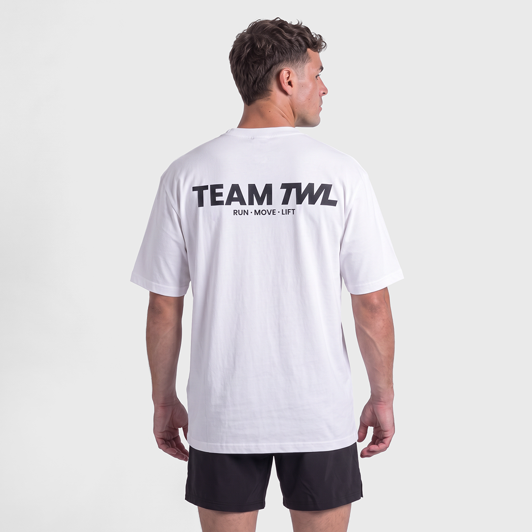 TWL - LIFESTYLE OVERSIZED T-SHIRT - TEAM TWL - WHITE