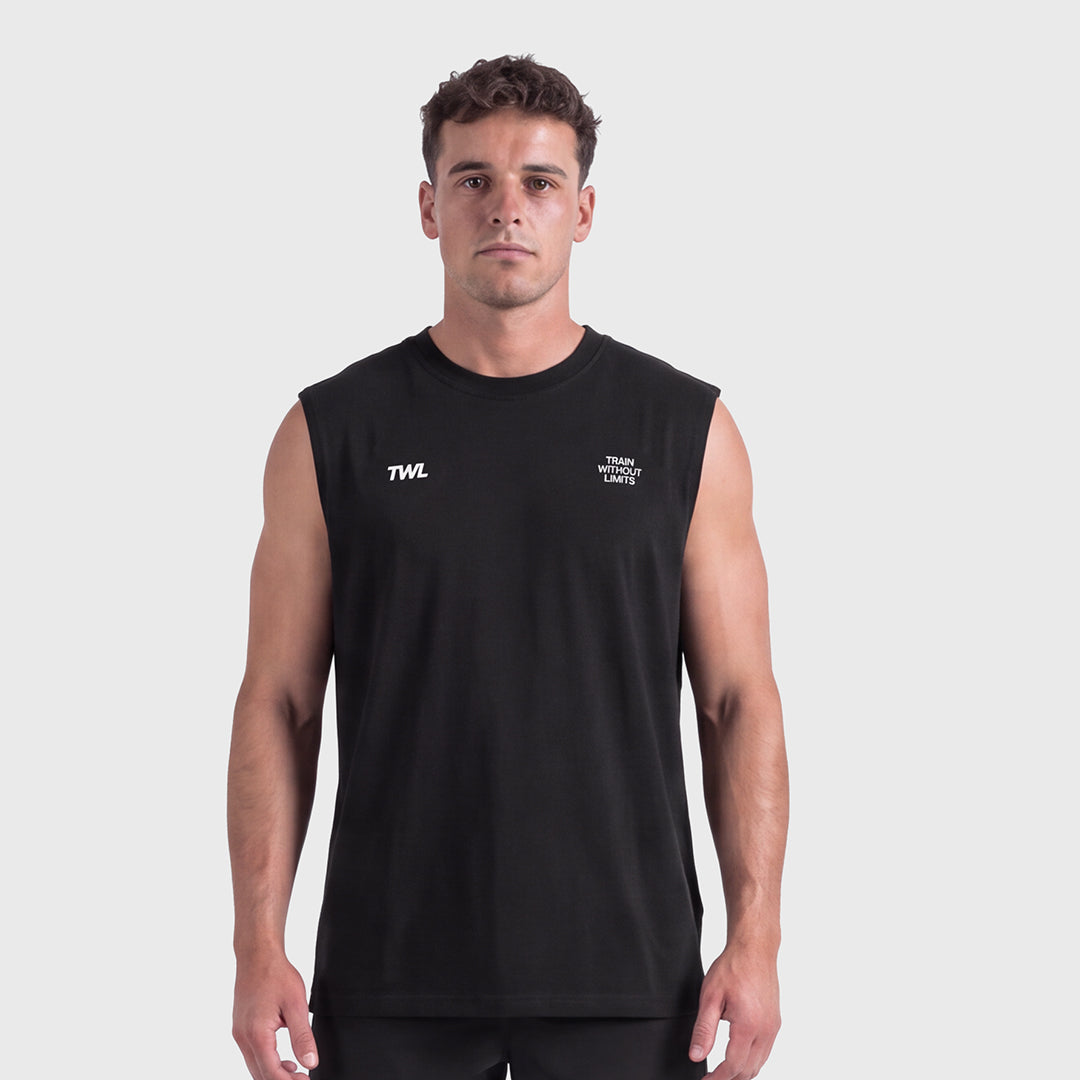 TWL - OVERSIZED TANK - TWL LIMITLESS - BLACK