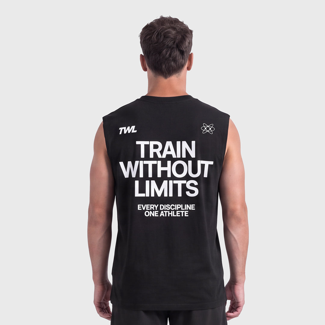TWL - OVERSIZED TANK - TWL LIMITLESS - BLACK