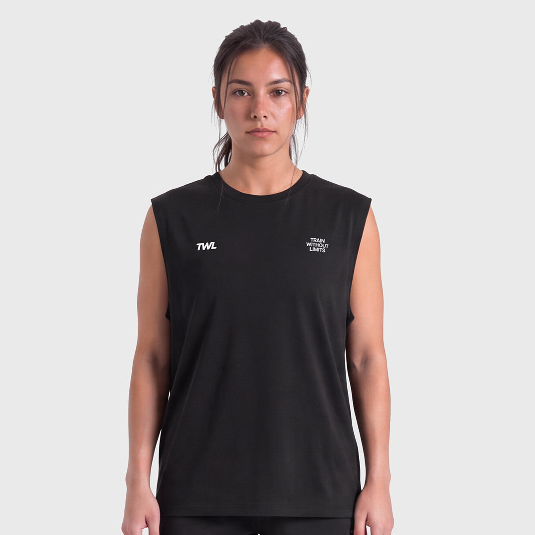 TWL - OVERSIZED TANK - TWL LIMITLESS - BLACK
