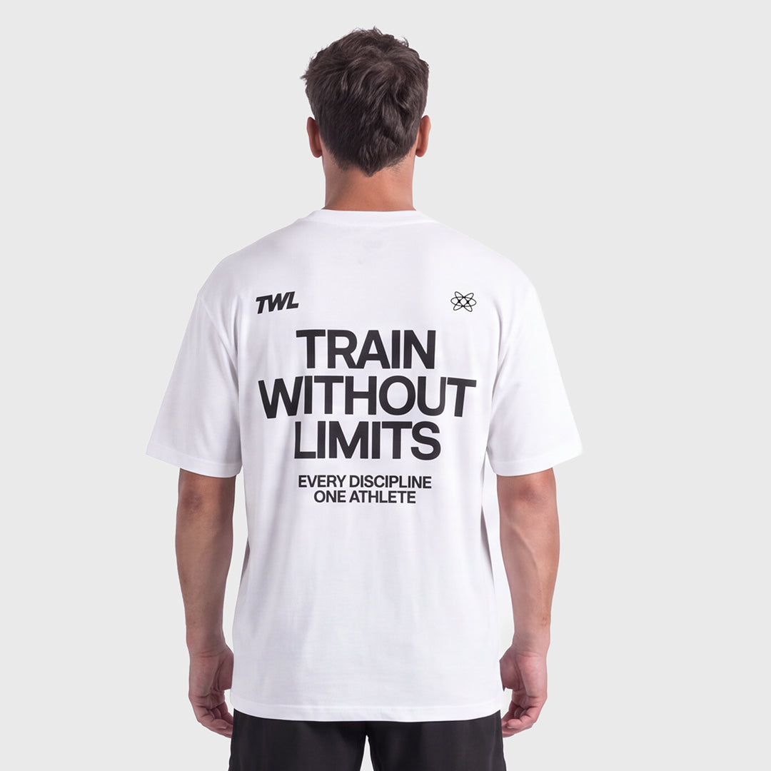 TWL - OVERSIZED T-SHIRT - TWL LIMITLESS - WHITE
