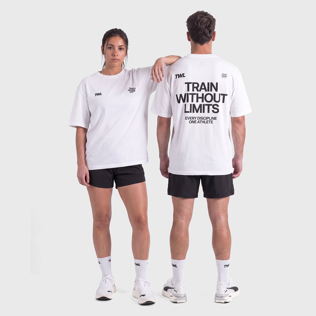 TWL - OVERSIZED T-SHIRT - TWL LIMITLESS - WHITE