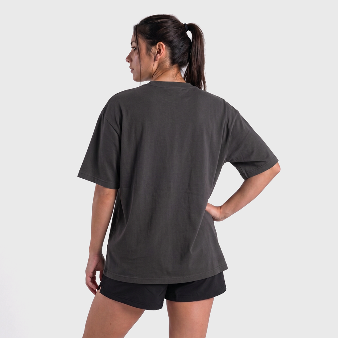 TWL - LIFESTYLE OVERSIZED T-SHIRT - WASHED BLACK
