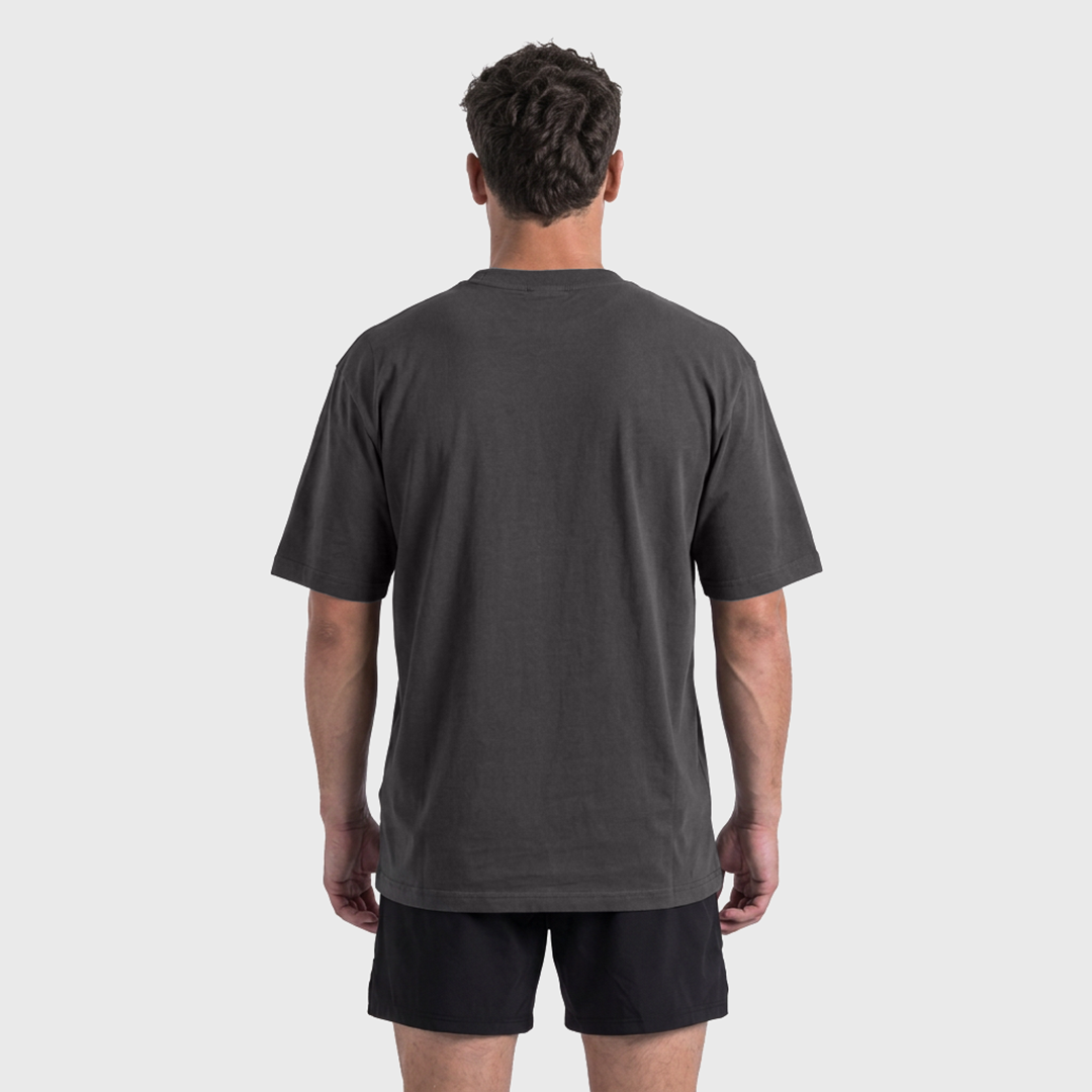 TWL - LIFESTYLE OVERSIZED T-SHIRT - WASHED BLACK