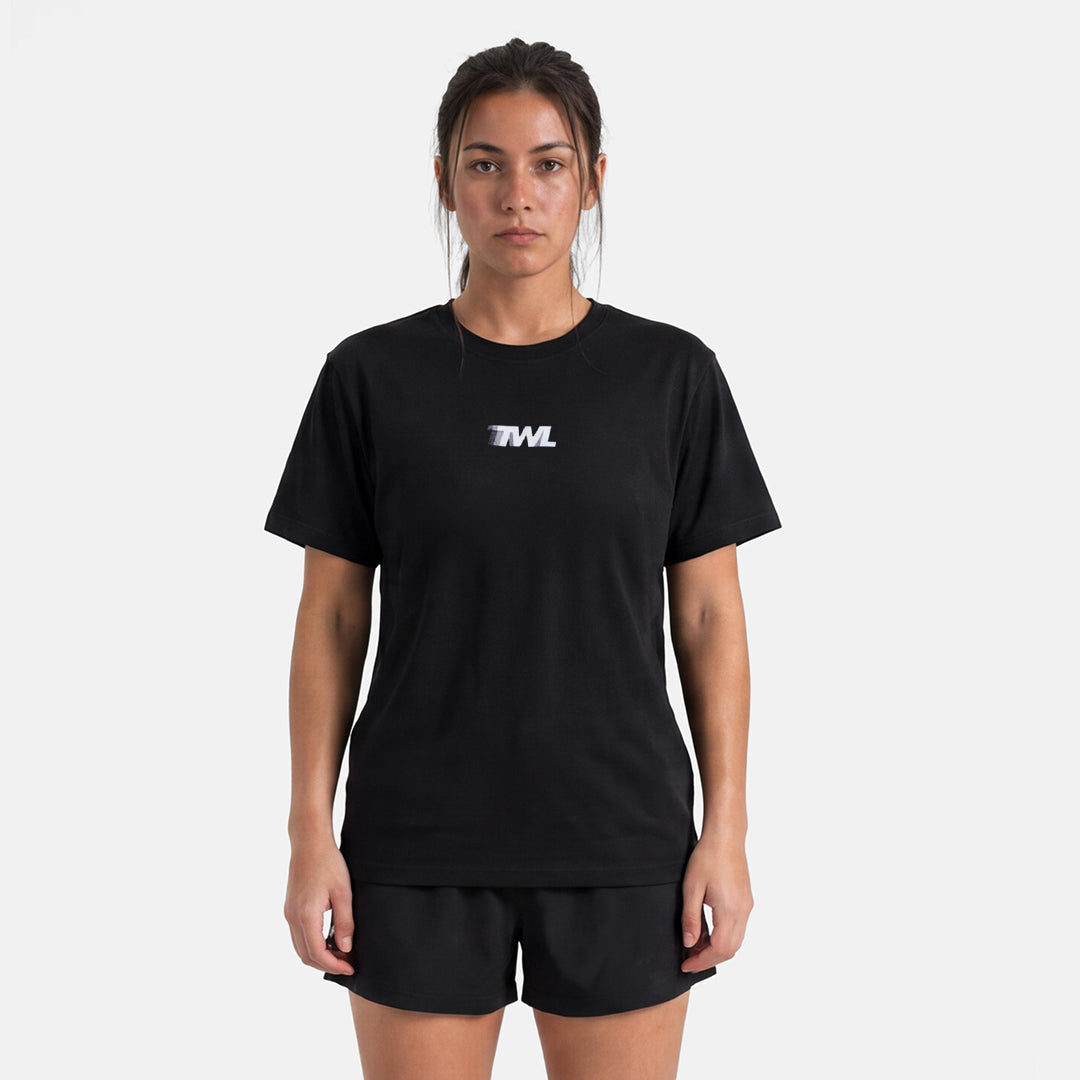 TWL - LIFESTYLE OVERSIZED T-SHIRT - TRAIN WITHOUT LIMITS - BLACK