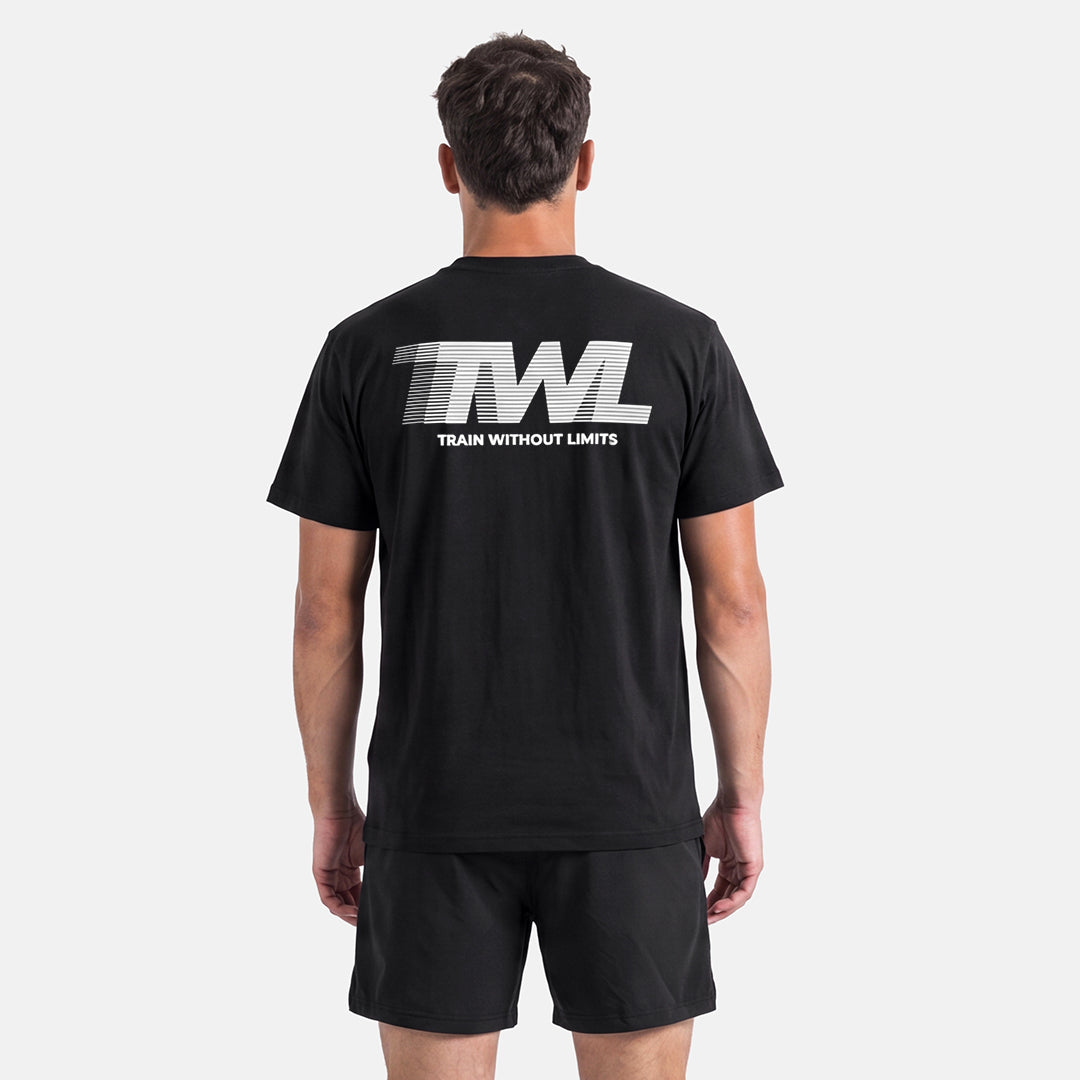 TWL - LIFESTYLE OVERSIZED T-SHIRT - TRAIN WITHOUT LIMITS - BLACK