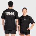 TWL - LIFESTYLE OVERSIZED T-SHIRT - TRAIN WITHOUT LIMITS - BLACK