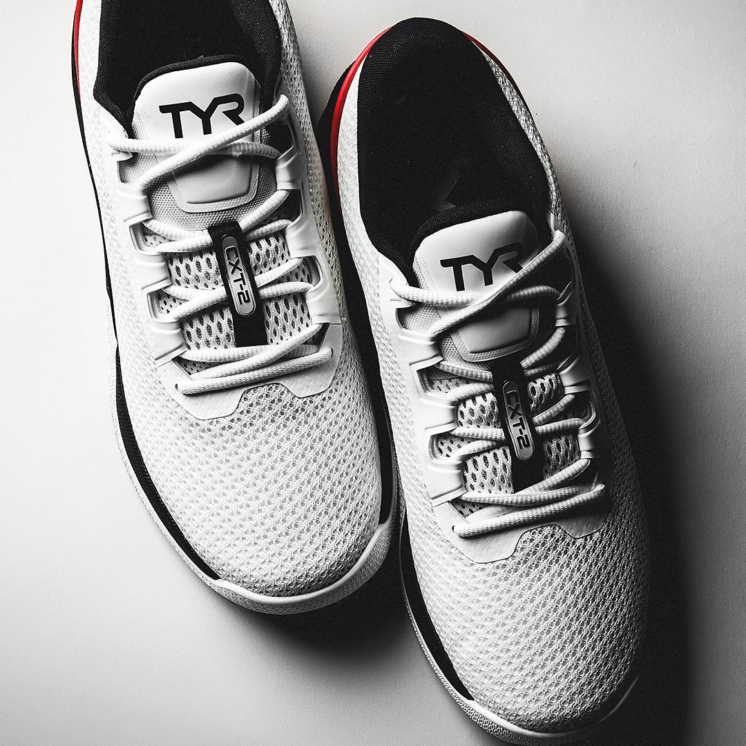 TYR - MEN'S CXT-2 TRAINER - WHITE/BLACK/RED