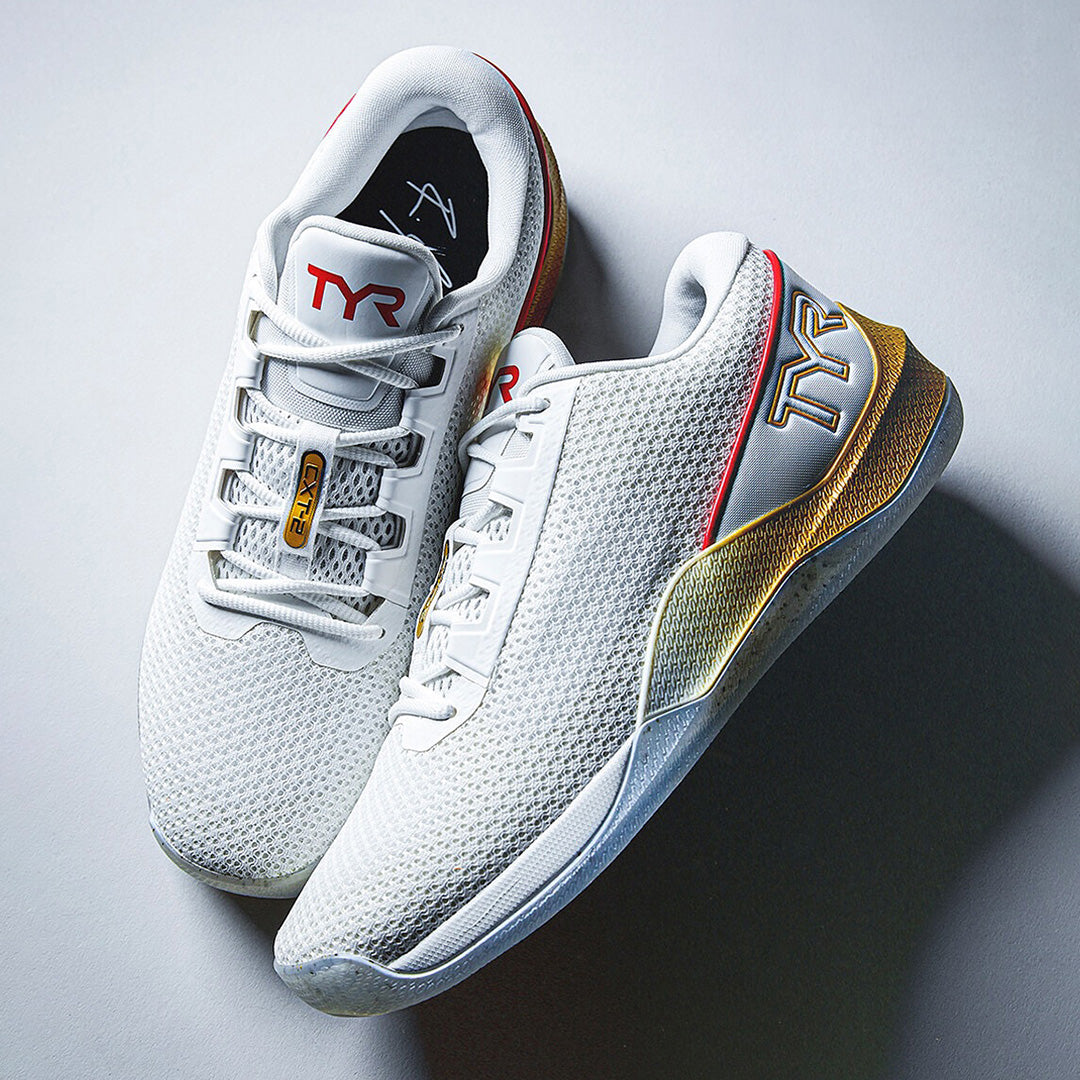 TYR - MEN'S CXT-2 TRAINER - GOLD/RED - RICKY GARARD LIMITED EDITION