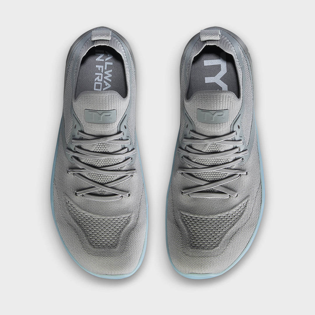 TYR - DROPZERO 2 LACE BAREFOOT TRAINER - GREY/LT BLUE