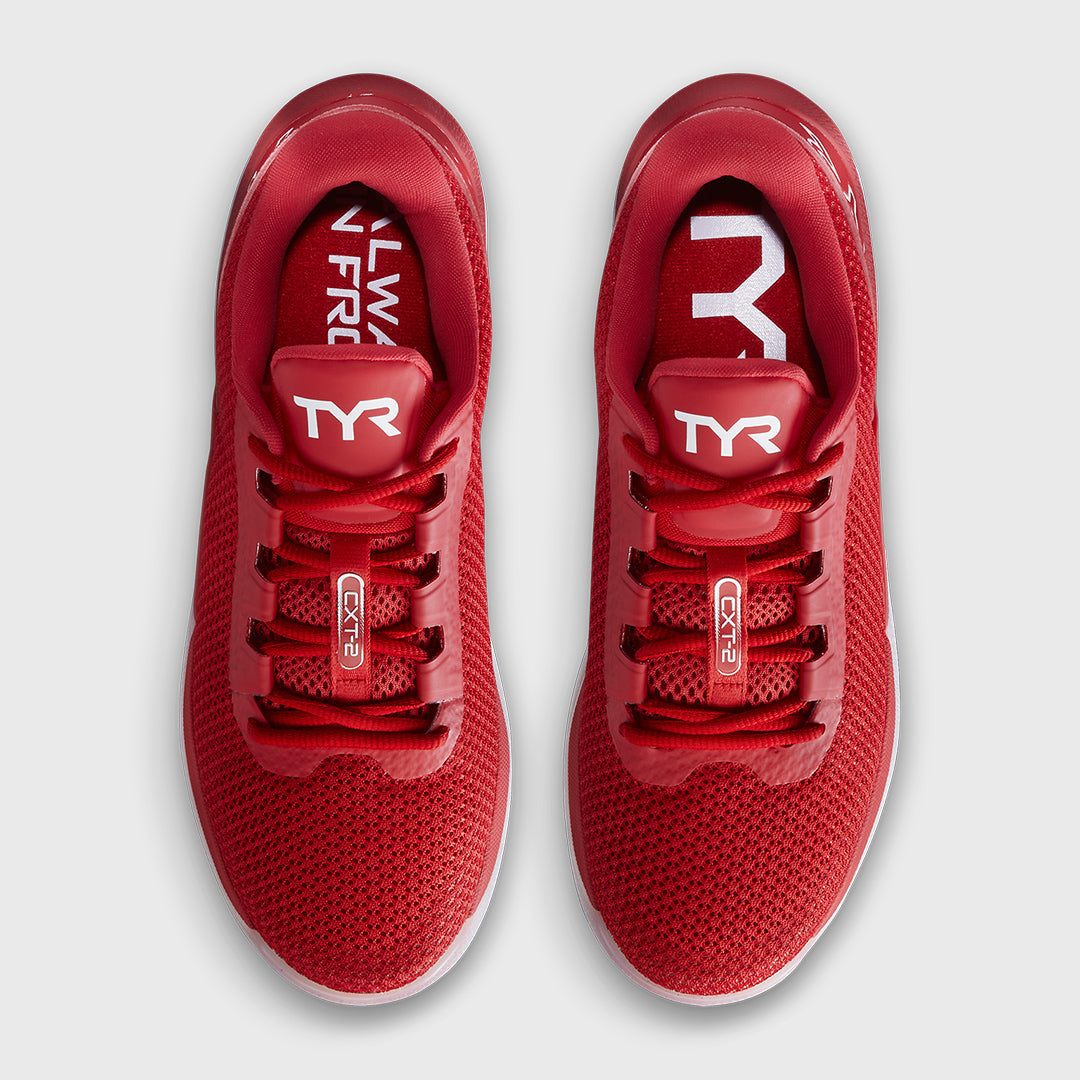 (取寄) TYR メンズ トレーナー TYR men CXT-2 Trainer El Matador TYR - MEN'S CXT-2 TRAINER - RED/WHITE EL MATADOR – TWL