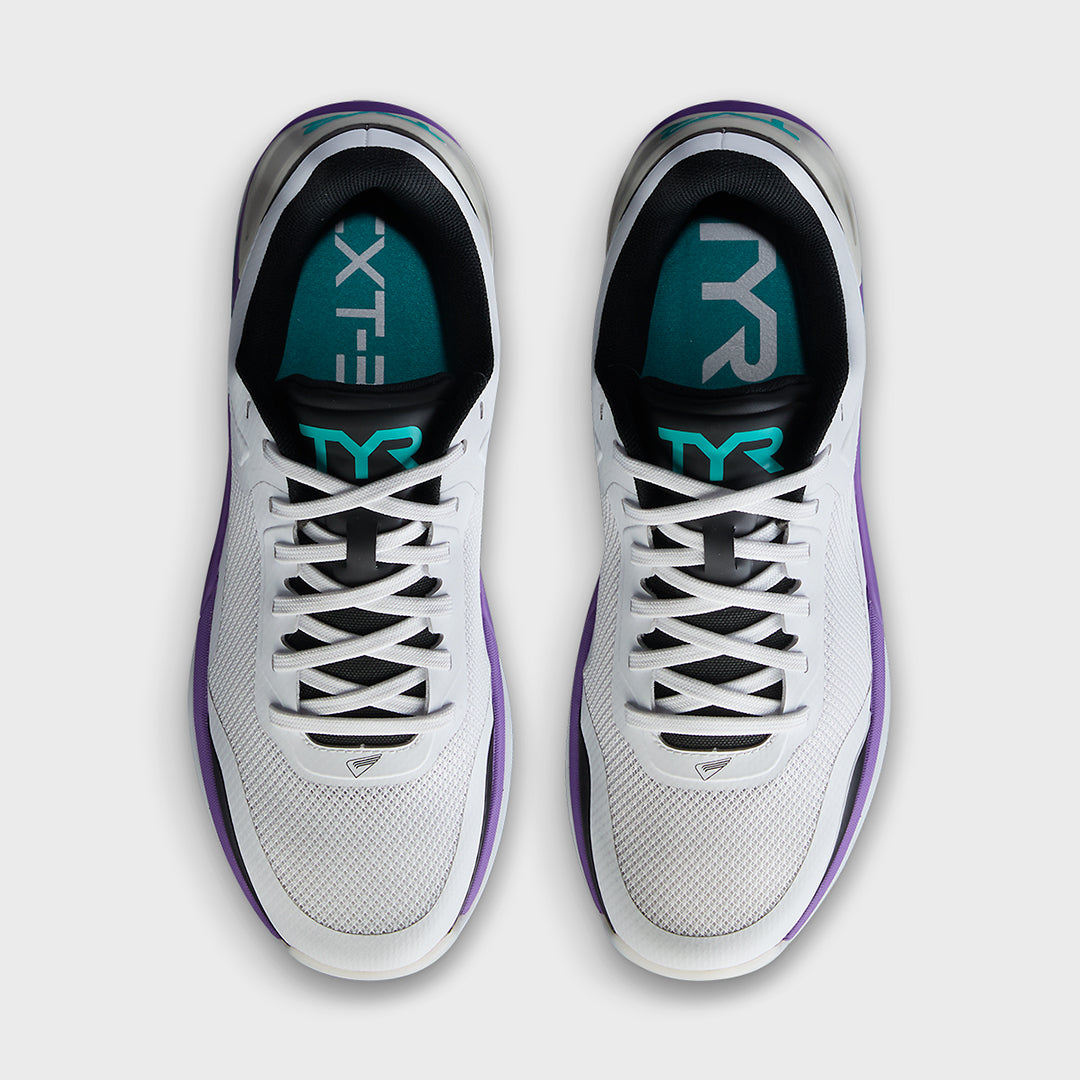 TYR - MEN'S CXT-3 TRAINER - WHITE/GRAPE