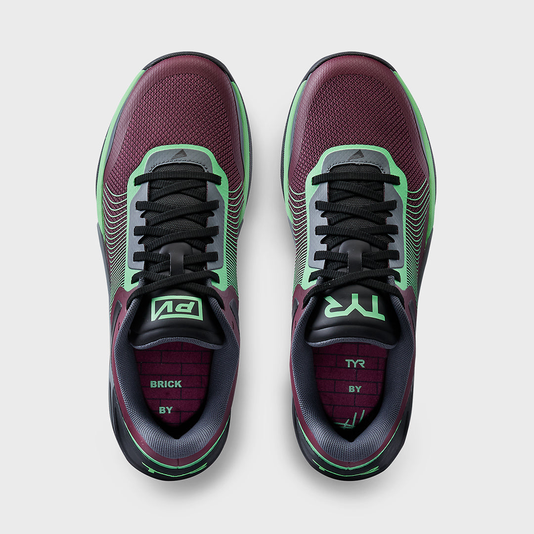 TYR - CXT-3 TRAINER - BURGUNDY/VELLNER