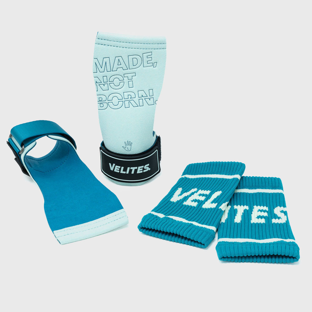 VELITES - QUAD PRO HAND GRIPS - LIGHT BLUE