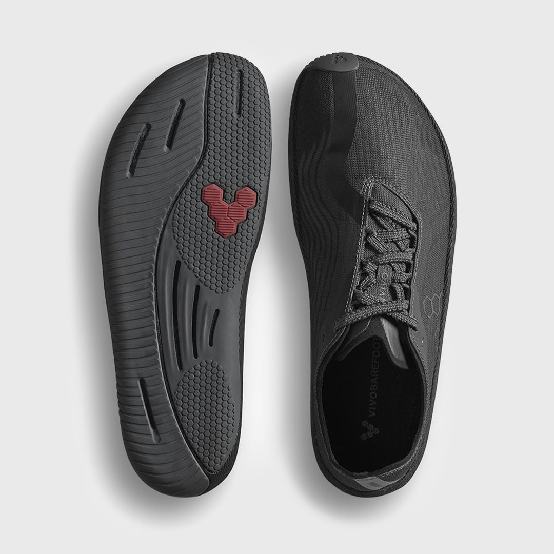 Vivobarefoot Primus Flow Mens Dark Shadow – TWL