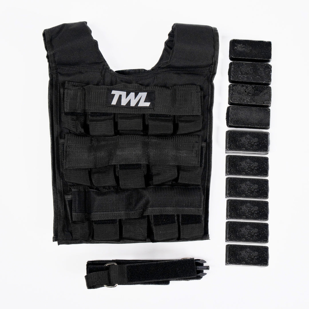 TWL - Weight Vest - Black - 10Kg