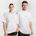 THE BRAVE - LIFESTYLE OVERSIZED T-SHIRT - WHITE/BLACK