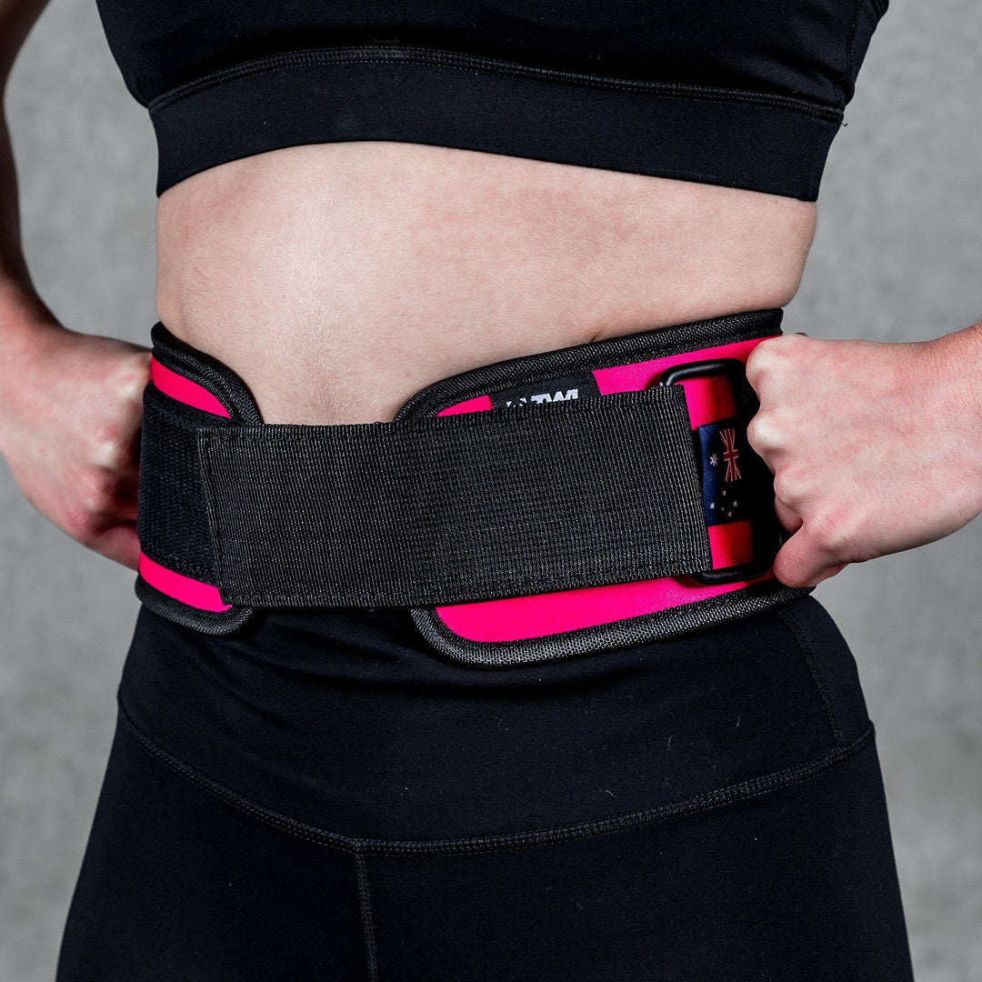 TWL - EVERYDAY 4" VELCRO LIFTING BELT 2.0 - PINK