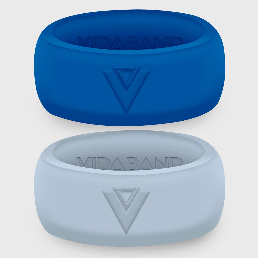 Vidaband - His & His - Blue/Grey Pair