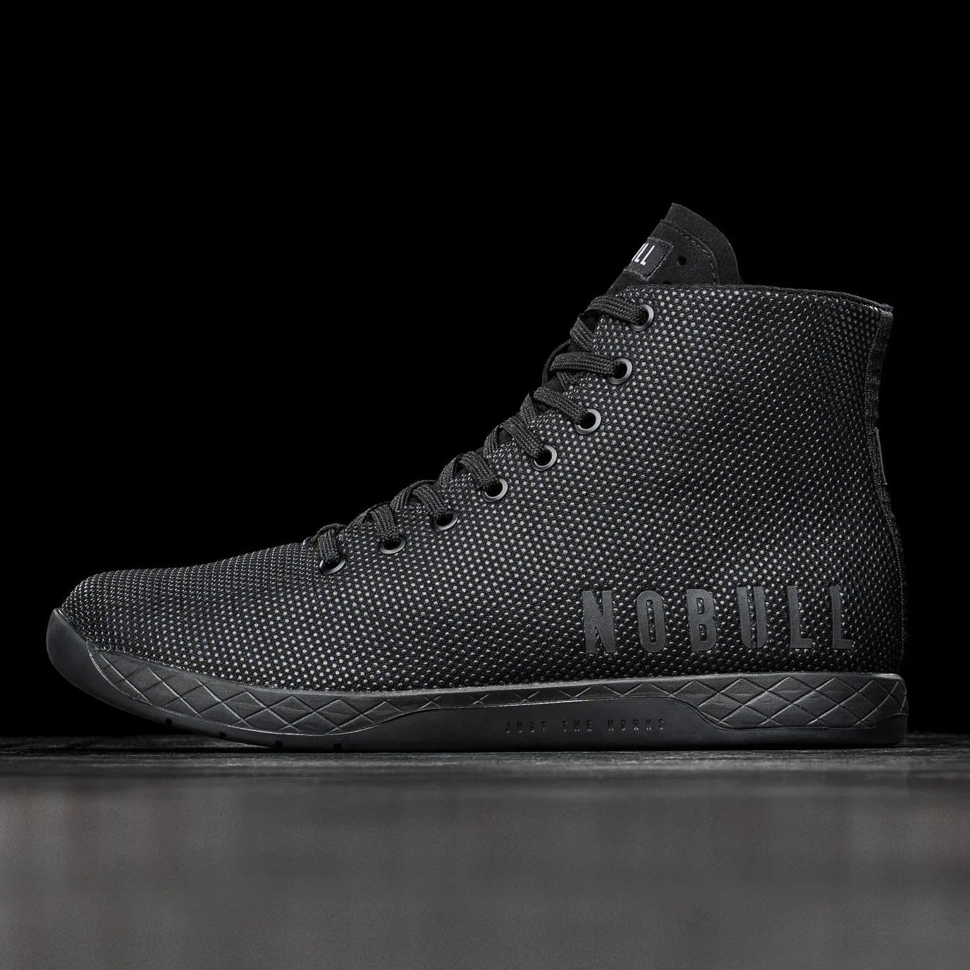 NOBULL - HIGH-TOP BLACK TRAINER+ - BLACK – TWL