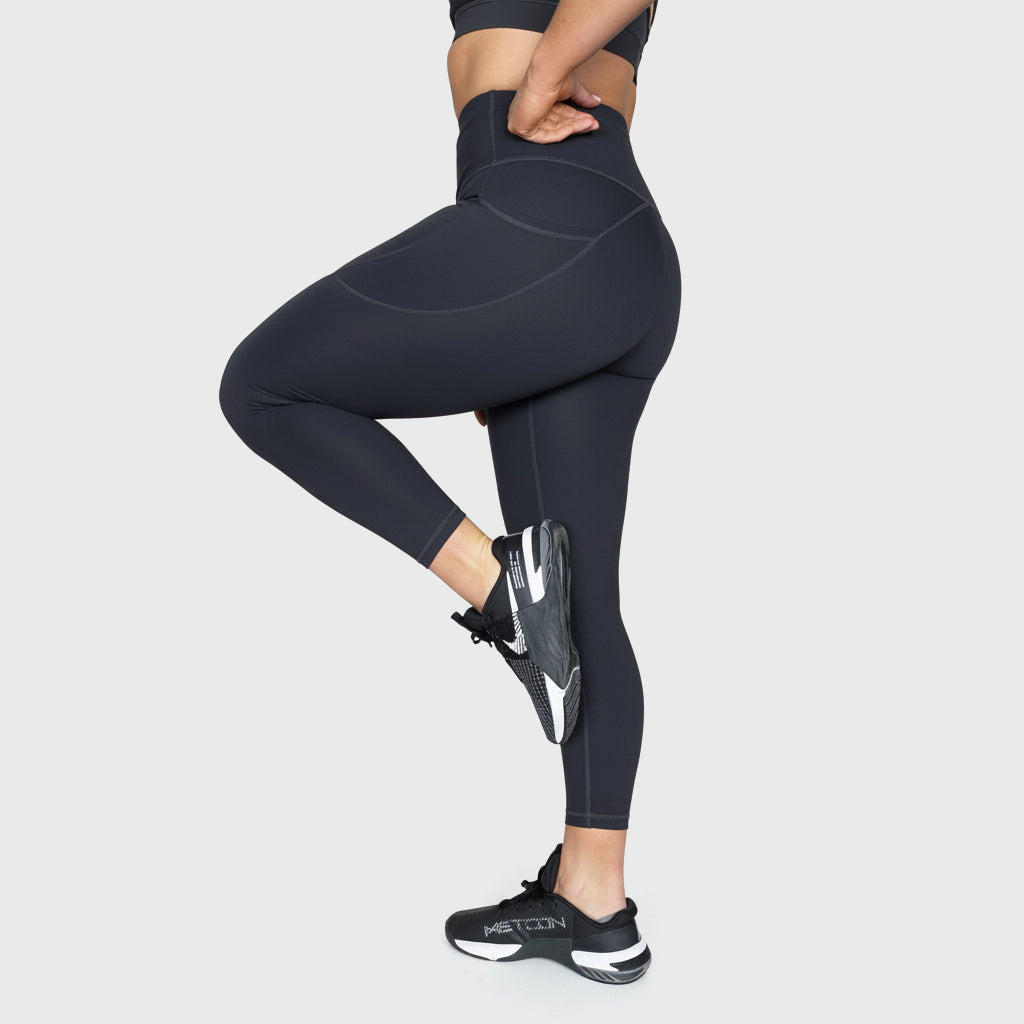 TWL - WOMEN'S ENERGY HIGH WAISTED 7/8TH TIGHTS - PHANTOM