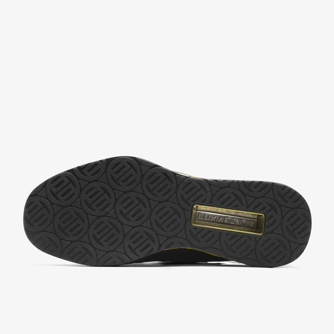 LUXIAOJUN - The Limited Snake Edition Lifting Shoes - Black Gold