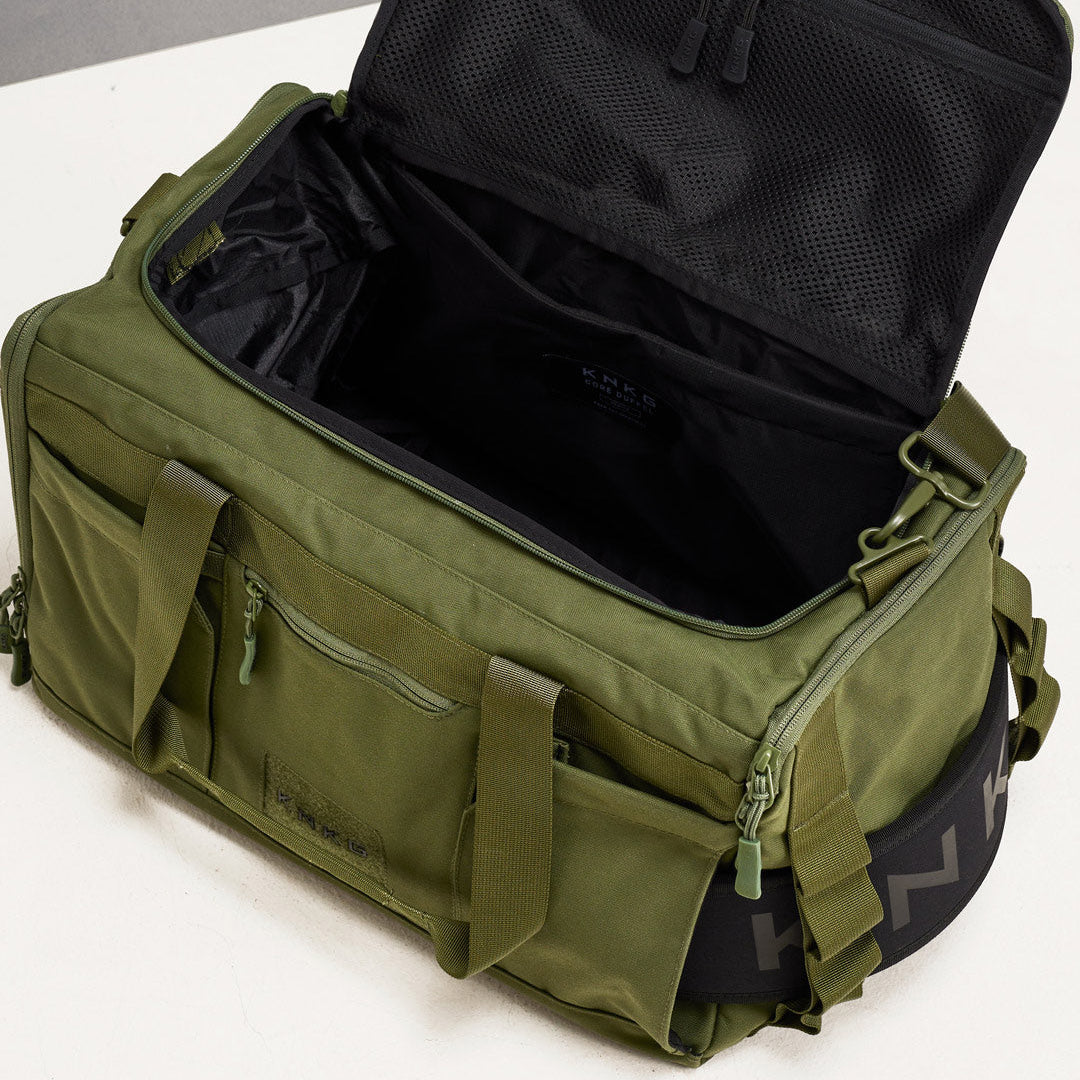 King Kong CORE 35L gym duffel in Green
