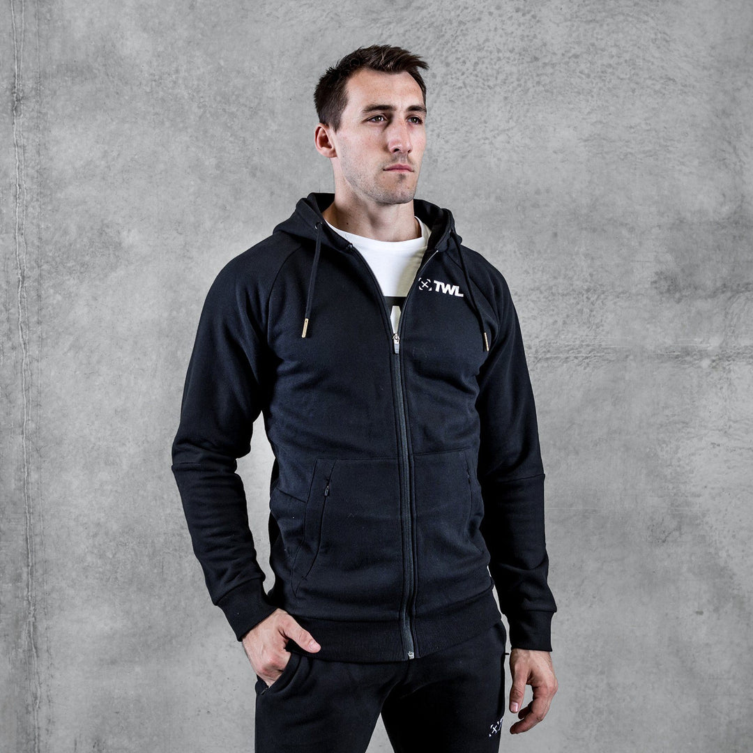 TWL - MEN'S APACHE 2.0 ZIP THROUGH HOODIE - BLACK