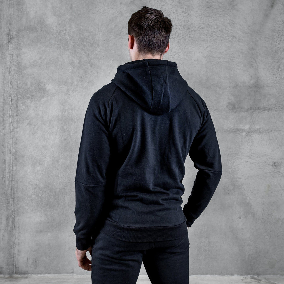 TWL - MEN'S APACHE 2.0 ZIP THROUGH HOODIE - BLACK