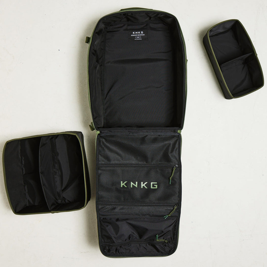 King Kong - CONQUER Backpack Large 38L - Green